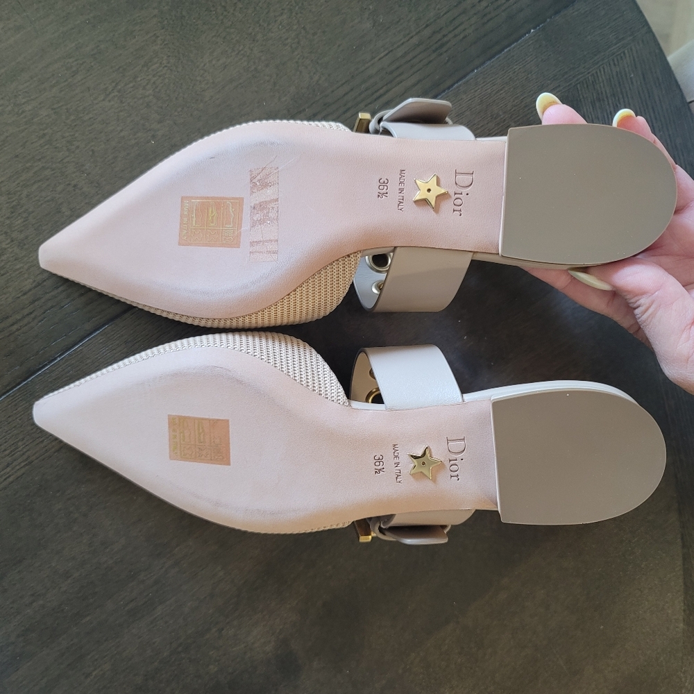 DIOR D-Dior Buckle Mules - Picture 5 of 13